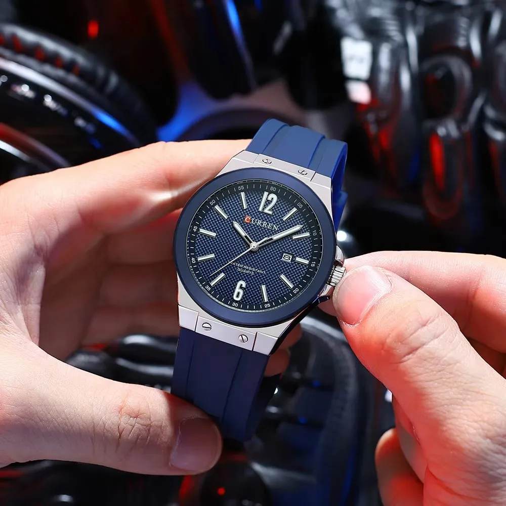 Curren Watch for Men 8467 Waterproof Sport Quartz Watches Top Gift New Digital Mens Wristwatch Clock Reloj Relojes Hombre