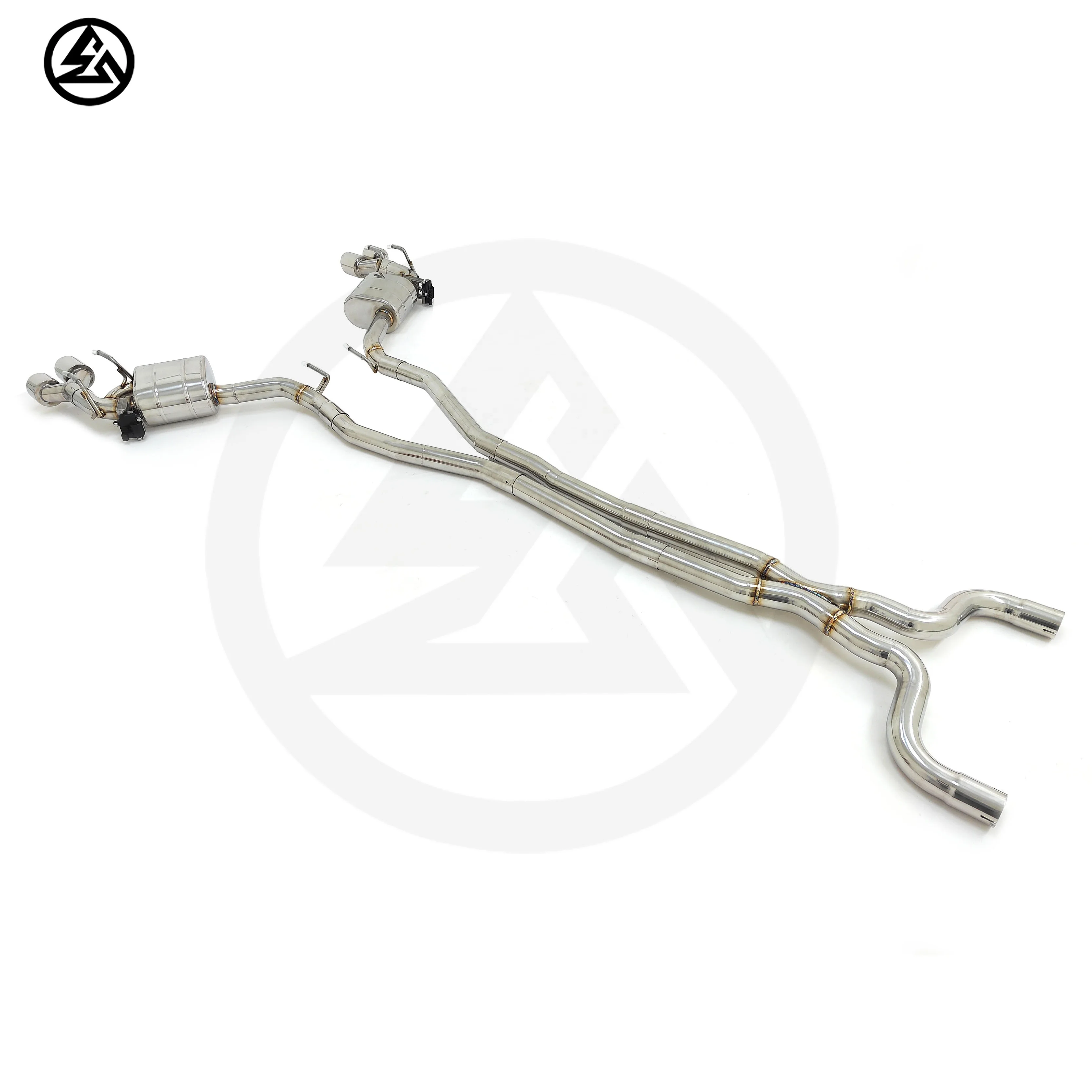 CSZ SS304 Valvetronic Muffler for Chevrolet Camaro ZL1 V6 3.6L Exhaust Pipe With Remote Control Performance Catback