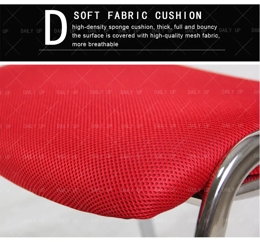 Fabric Padded School Chair Training Chair with Writing Tablet Stackable Conference Tablet Chair Wholesale