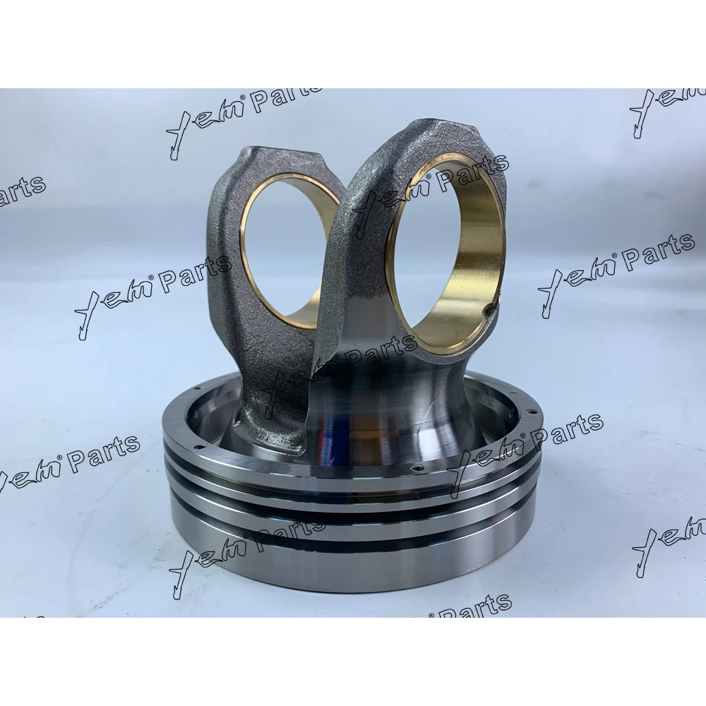 Engine Piston Kit With Pin CIR-CLIP For Caterpillar 3406 Spare Parts Construction Machinery Parts