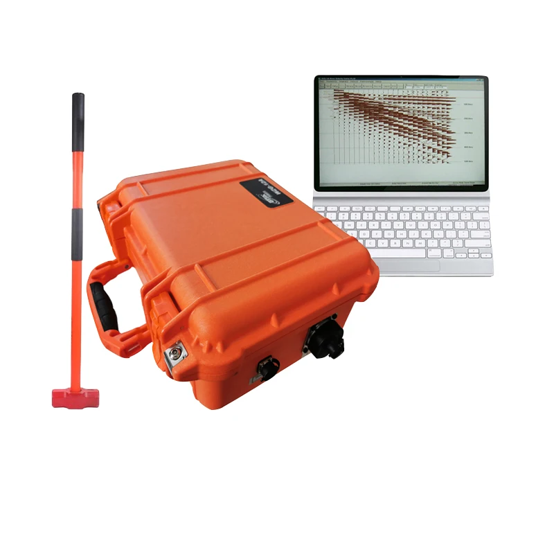 Geotechnical Seismic Wave Recorder Masw Seismograph With 4.5 Hz ...