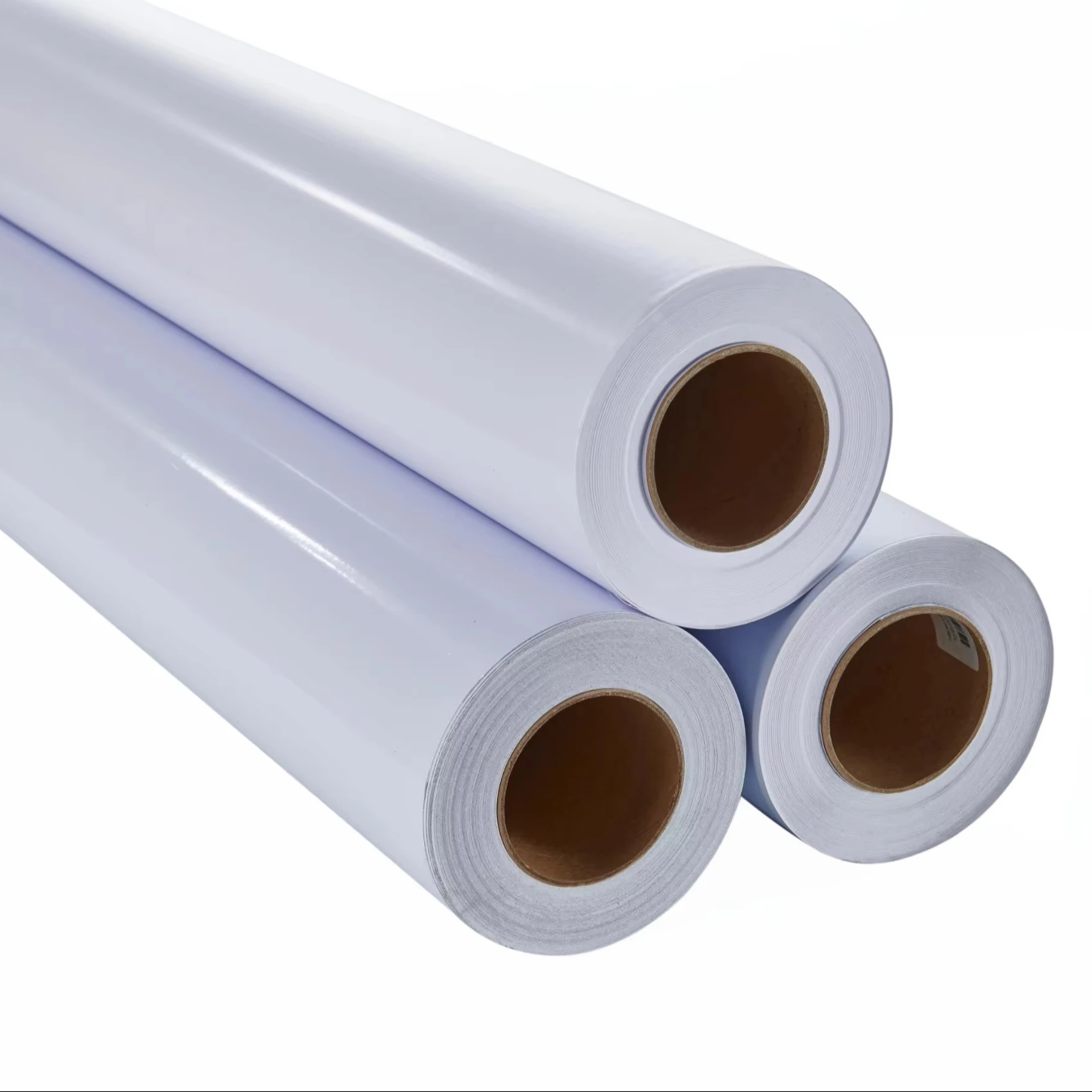 40418 Pure White clear Adhesive Vinyl