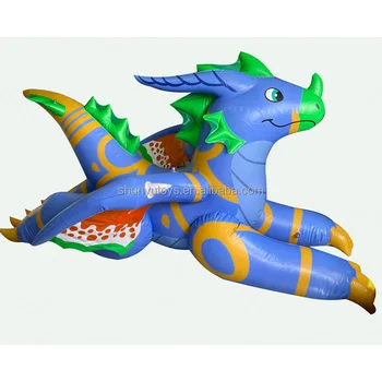 Factory Wholesale Customized PVC Inflatable Lying Dragon for Advertising Great for Sales