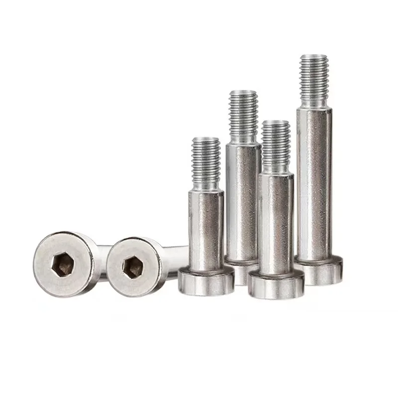 Stainless Steel Hex Socket Head Shoulder Bolts M4 M8 Shoulder Bolt 5mm Precision Shoulder Bolt