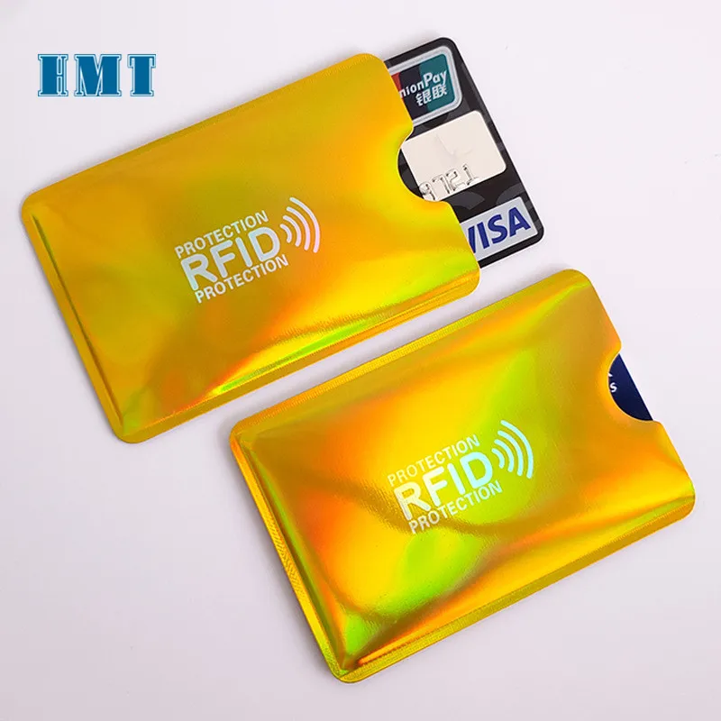 card lock credit card sleeves RFID Blocking / ATM and Education markets RFID Blocking Credit Card Sleeves