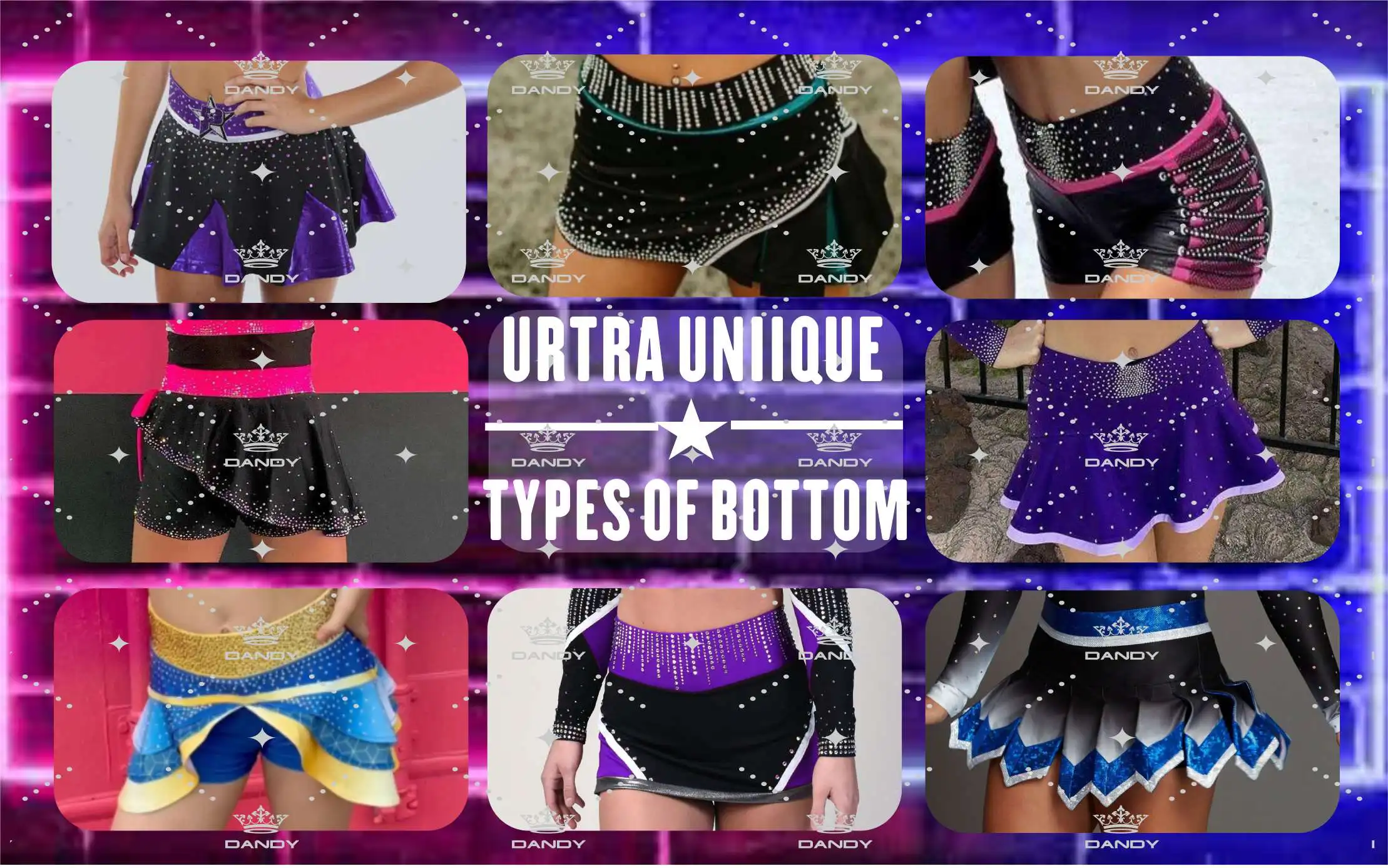 New Arrivals Free Design All Star Cheerleading Uniform Teen Cheerleader