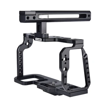 YELANGU C9 Aluminum Alloy Camera Cage for for Blackmagic Design Pocket Cinema Camera BMPCC 4K 6K Cage Rig detail image
