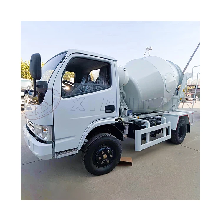 Diesel Concrete Automatic Mixing and Transporting Integrated Machine Automatic Loading Concrete Mixer Vehicle