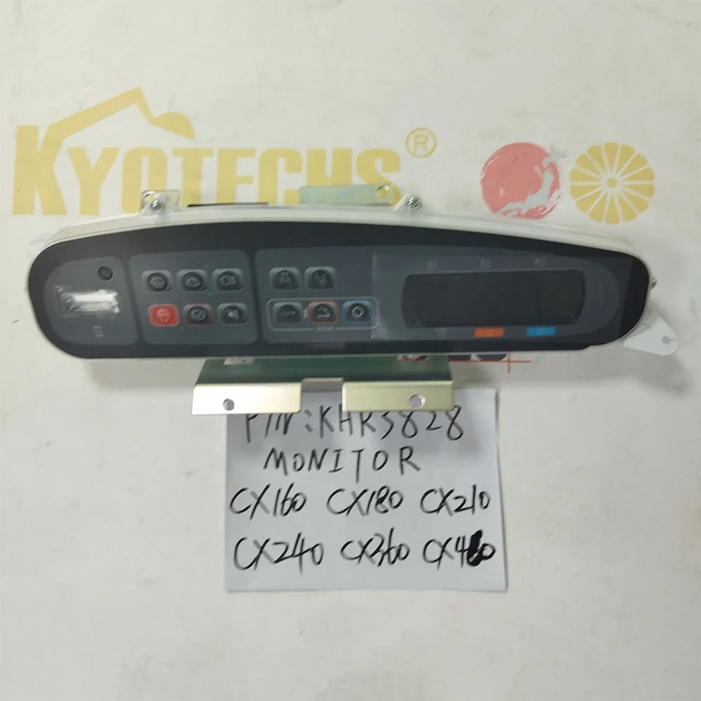 Excavator Monitor Display Panel KHR3828 MONITOR for CX160 CX180 CX210 CX240 CX360 CX46