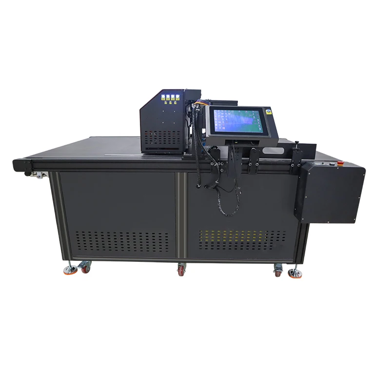 One Pass Carton Packing Printer Width 800mm Kraft Paper Bag Single Pass Corrugated Box Inkjet Printer