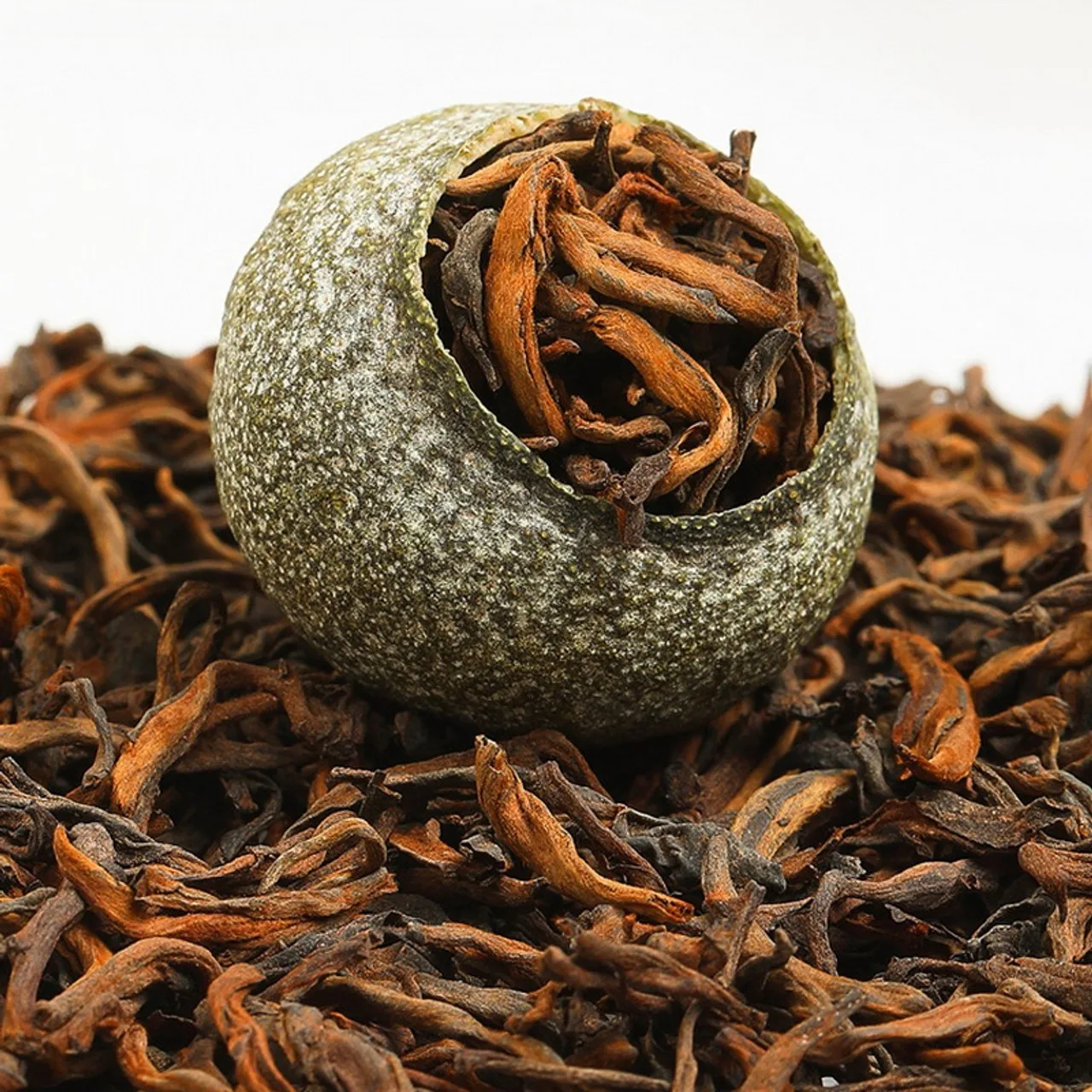 芳香手工陈皮普洱茶清香陈年老云南普洱发酵茶| Alibaba.com