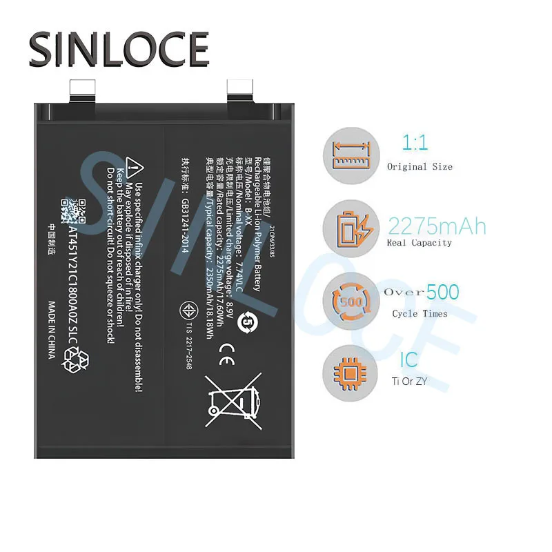 B-X2 4700mah Li-Ion Battery for Vivo X90 Pro X90 Pro Plus