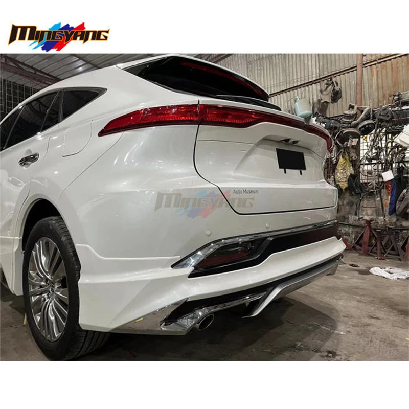 NEW pp Plastics Modellista Design Body Kit Car Bumper Lip Grille  2021 2022 for Toyota Harrier Bodykit