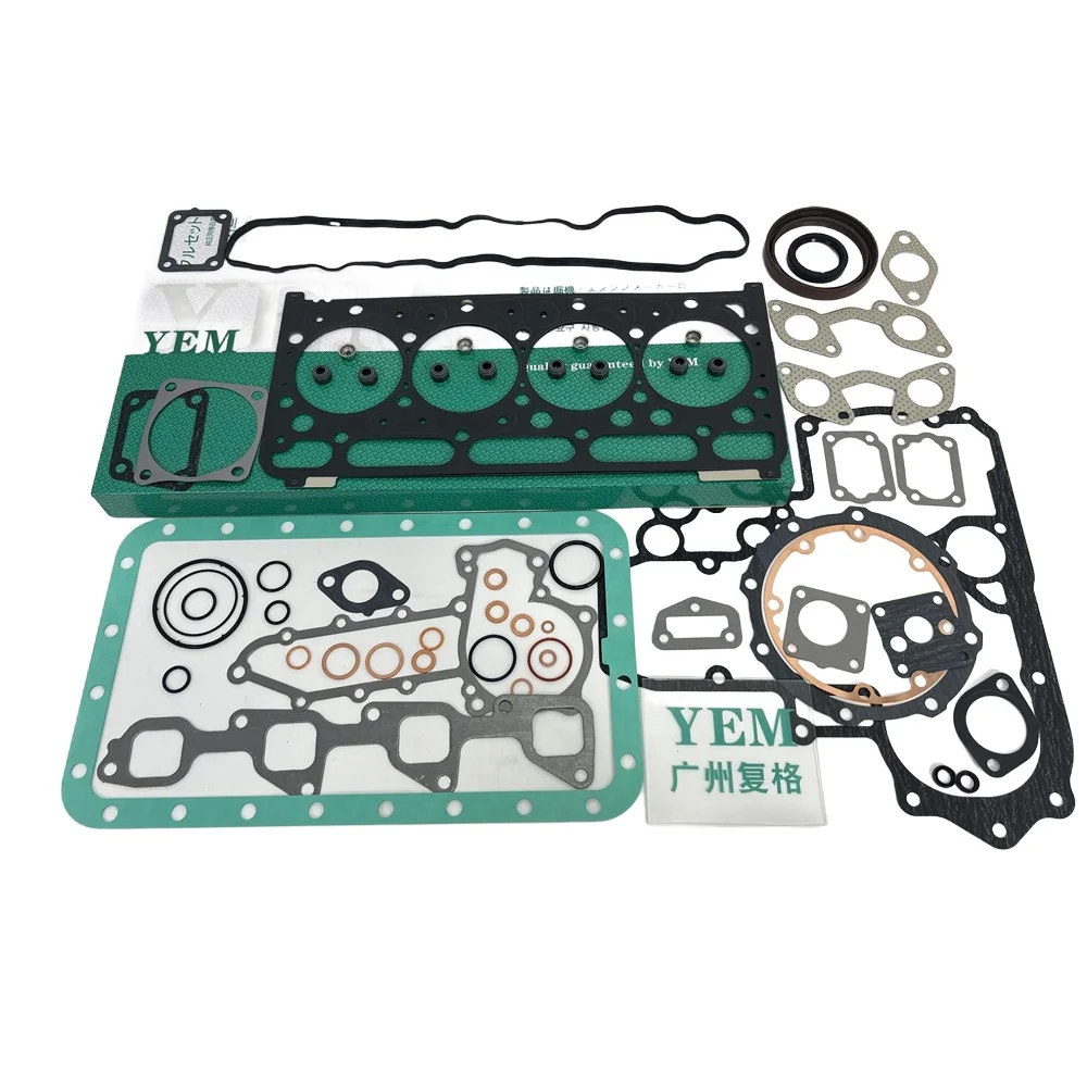 Replaces 2TNV70 3T72 3T72HL 3T75 Full Gasket Kit for Yanmar Engine Rebuild Kit