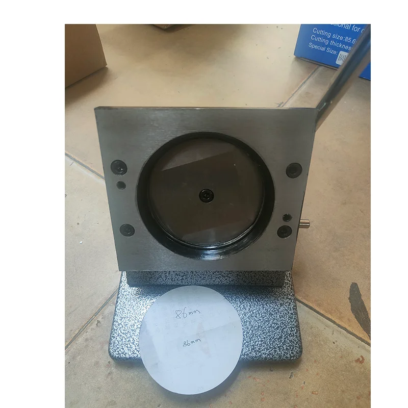 New 75mm Circular Cutting Machine Paper Rounding Cutter for Badge for Circular Paper Cutting