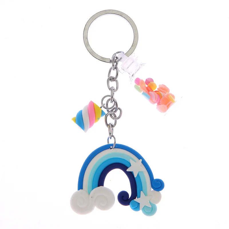 Rainbow Chickadee Keychain Bundle, Keyring Sublimation Designs By Enliven  Designs