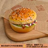 Sesame beef burger