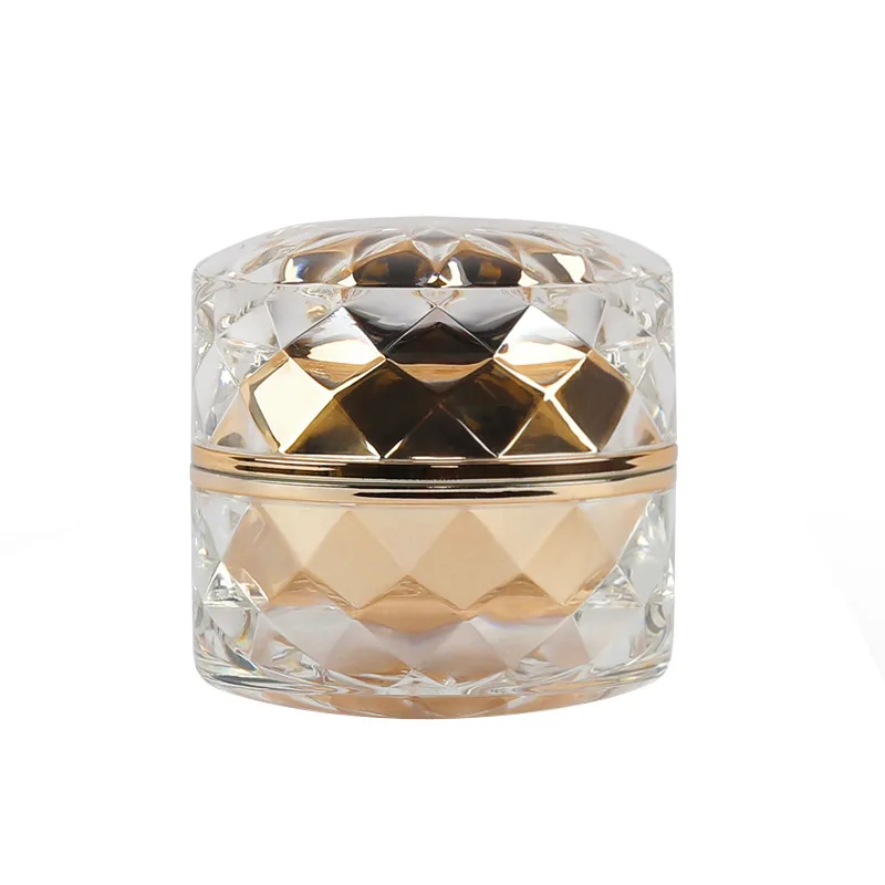 Wholesale Empty Special  Shaped Plastic Cosmetic Jars , Mini Glitter Pot Cream Makeup Containers for Lip Balm Eye Shadow Pigment