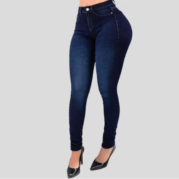 Wholesale Sexy High Waist Skinny Plus Size Women's Jeans Mujeres Ladies ...