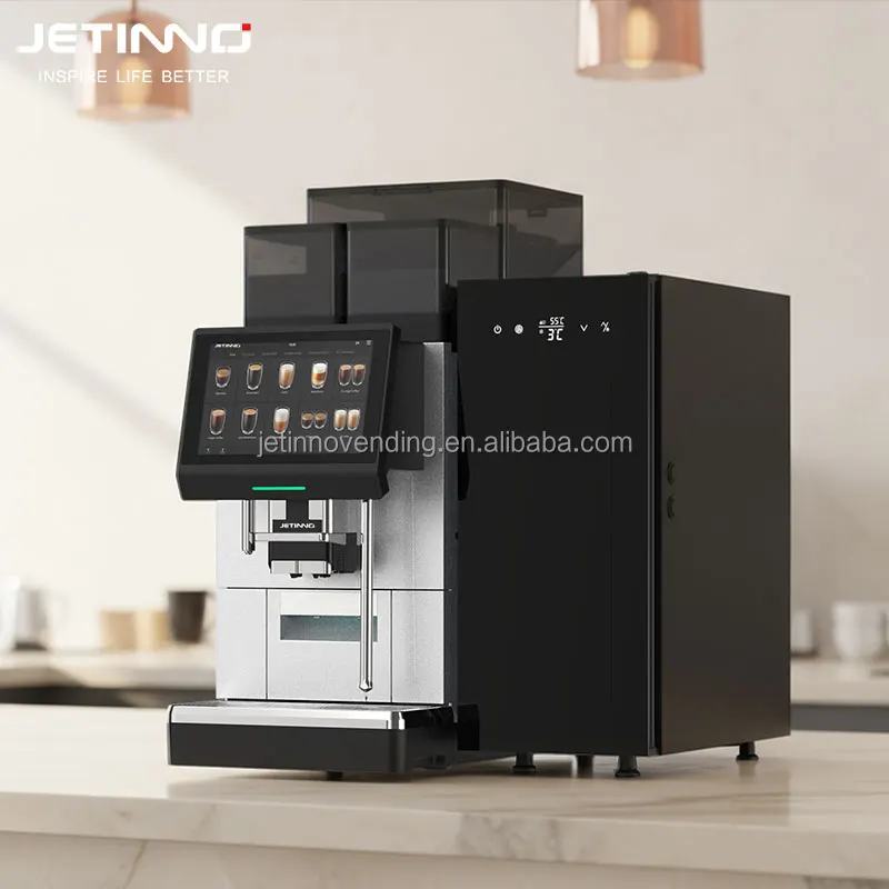 Jetinno JL33A Fully Automatic Coffee Machine with Grinder & Milk