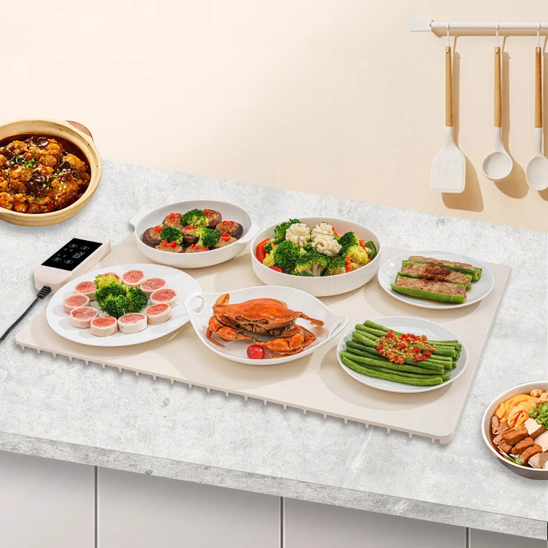 Portable Home Warming Board Multifunctional Hot Plate Foldable Warming Pad Milk Tea Water Constant Warming Pad