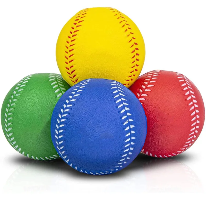 Soft Foam Practice Baseballs For Kids Perfect For Hitting And Indoor
