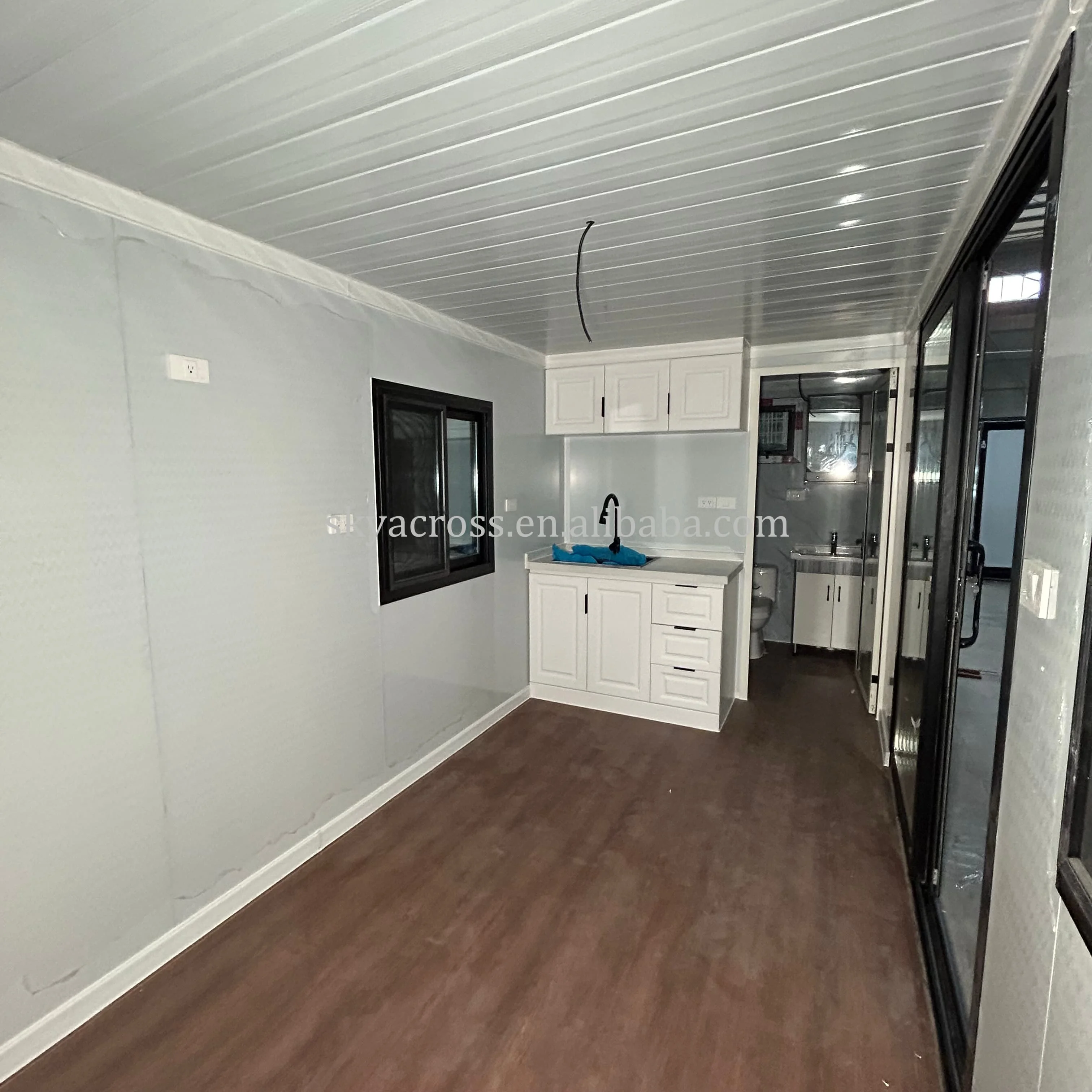 Portable Temporary Modular House Modified Luxury Villa 20ft Expandable ...