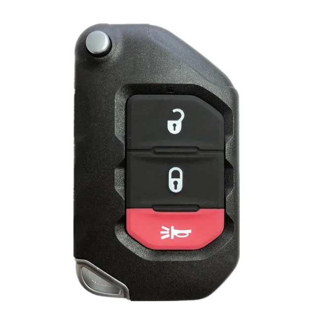 2+1 Button Car Key Remote For Jeep Wrangler 2018 433mhz Pcf 7939m Chip  Transponder Fcc Id Oht1130261 - Buy Car Key Remote,For Jeep Wrangler,Oht1130261  Product on 