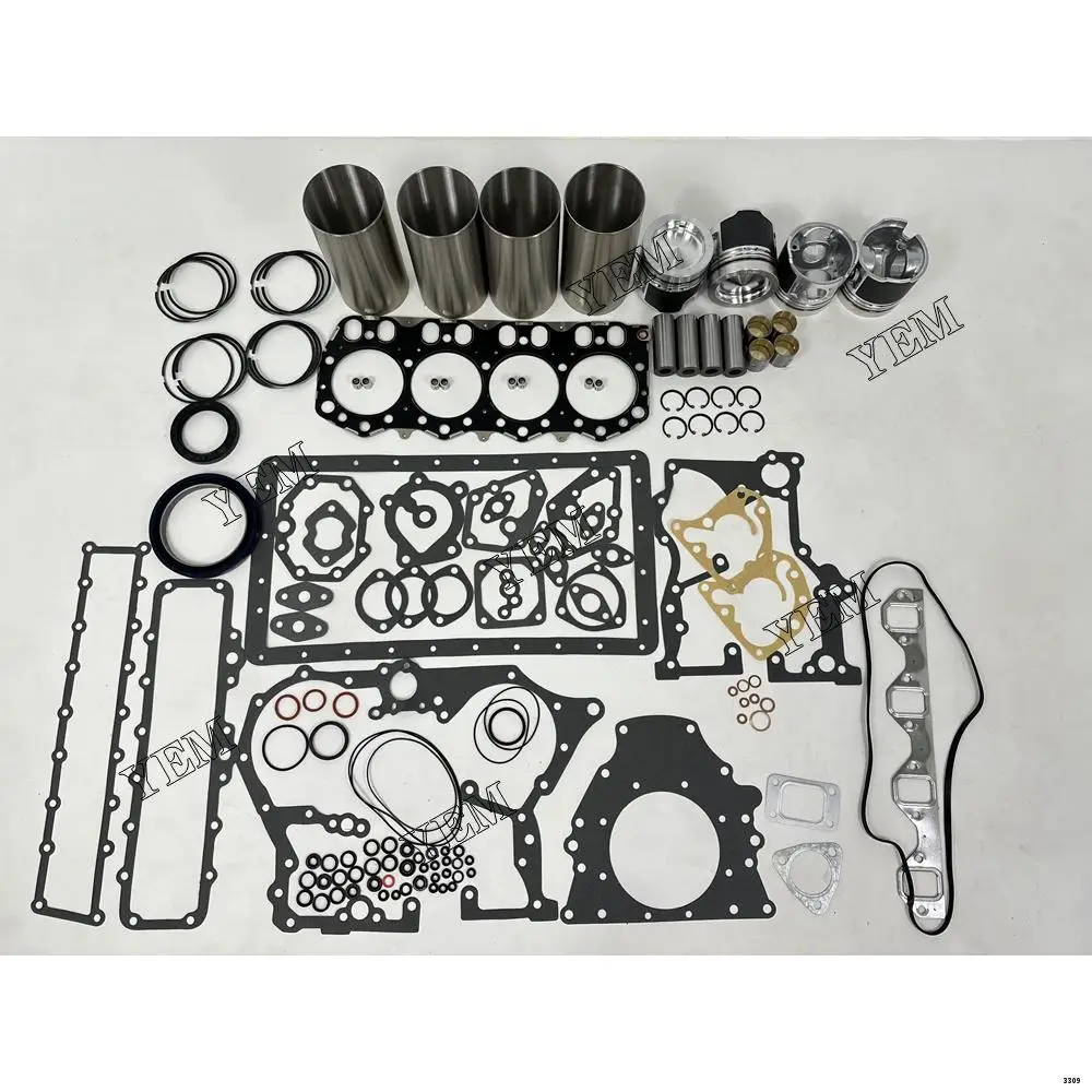 D04FD Cylinder Liner Kit With Overhaul Gasket Kit for Mitsubishi