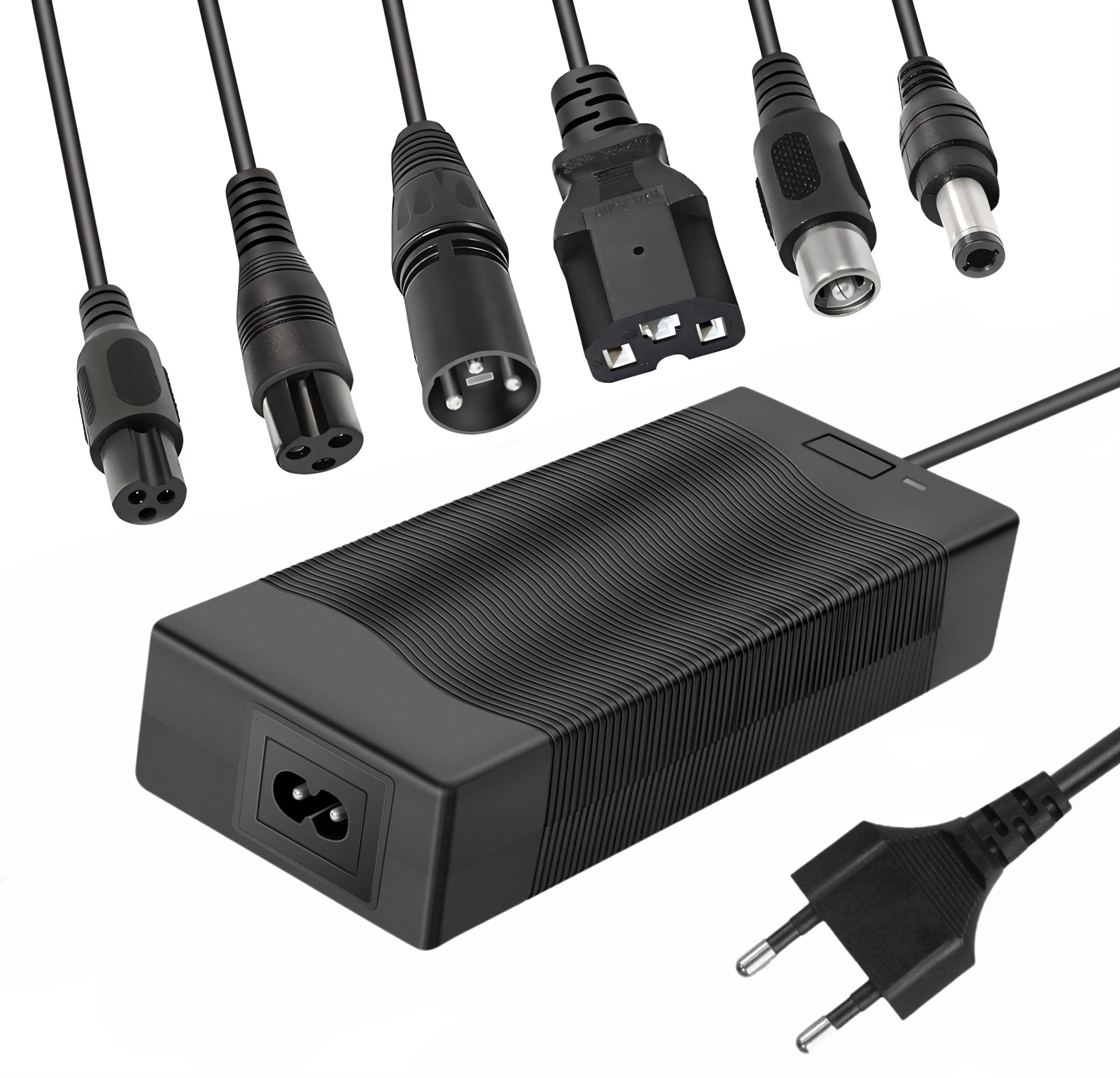 Chargeur Prise 5 Broches Chargeur 2A - Pour Batteries Phylion Prise Plastique 5 Broches Powersmart 42v