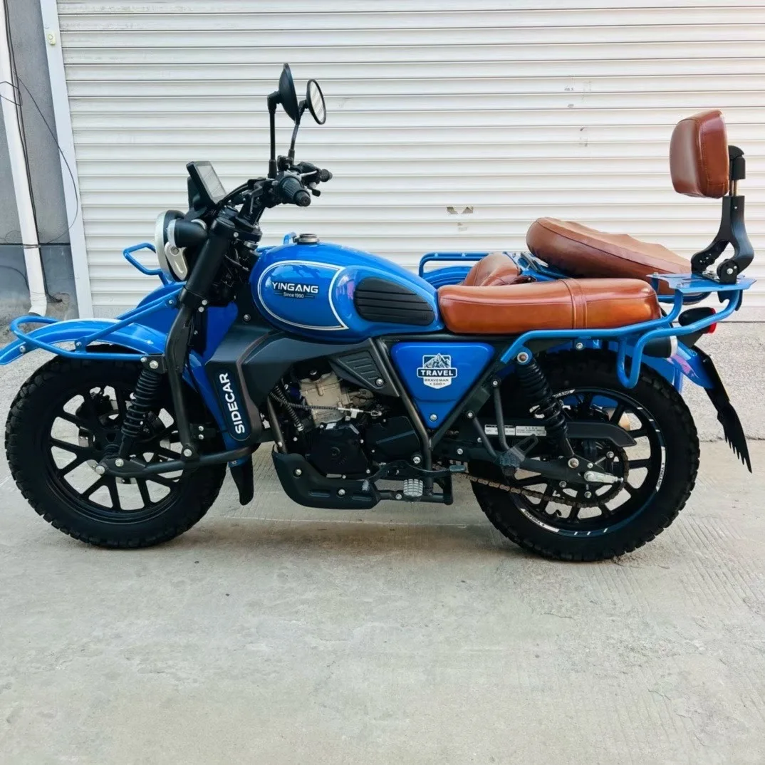 Motocicleta Triciclo de Três Rodas Yingang500B-A 500cc com Sidecar