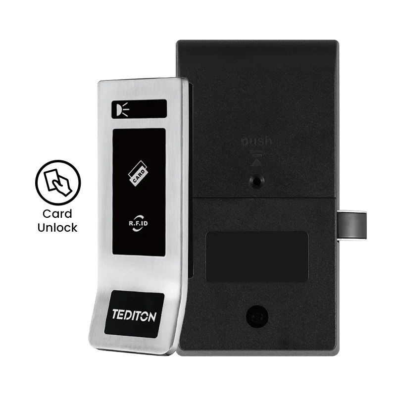 Drawer File Cabinet Smart Card Door Lock RFID Electronic Password Wooden Smart Cabinet Lock for Drawers Locker Lock