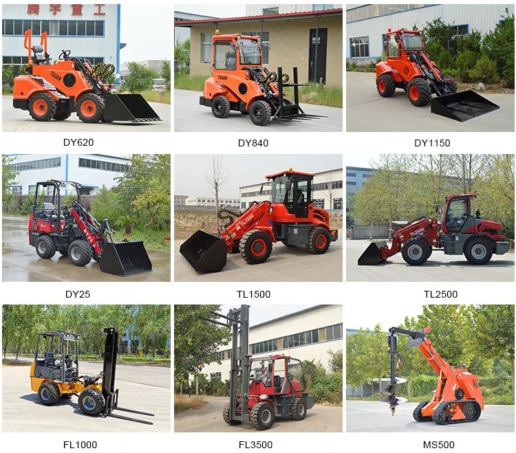 Chinese Small Wheel Loader Dy35 For Sale - Buy Small Wheel Loader,Wheel ...