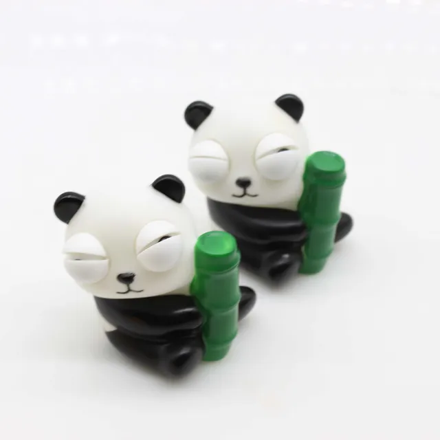 New Animal Toy Plastic Rubber Vinyl Eye Popping Out Cute Panda Tricky Squeeze Stress Toy