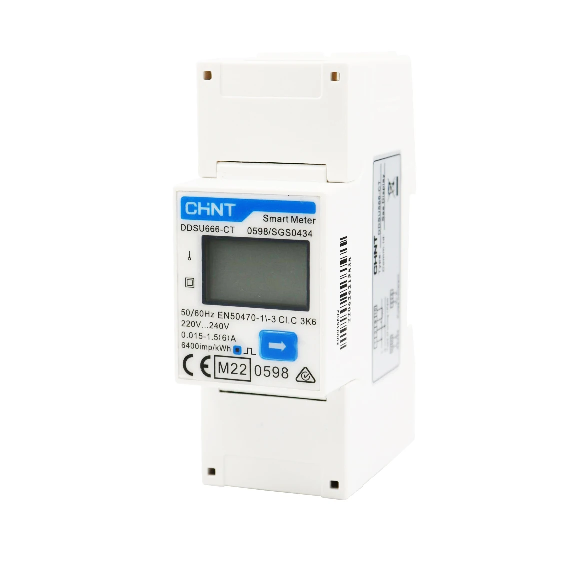 Chint Single Phase Electric Energy Meter Din Rail Match For Solar ...