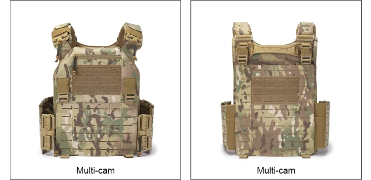 Gag 1000d Nylon Tactical Vests Light Weight Tactical Armor Vest With Molle System In Multi