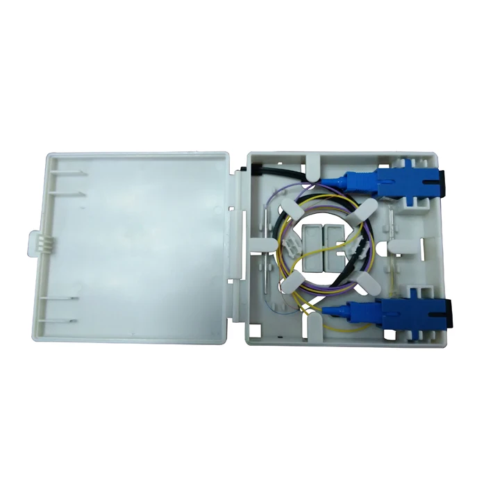 FTTH fiber optic face plate & fiber optic socket 2 fiber
