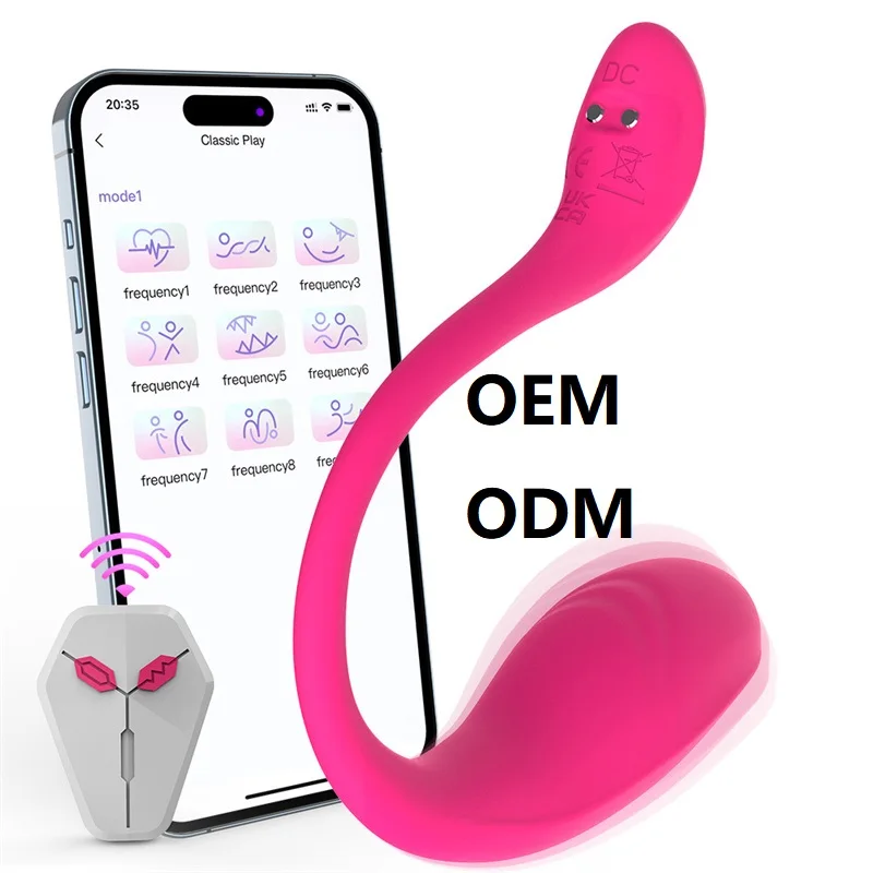 Niusida Jumping Eggs APP-Control Wearable Vibrators Set Small Soft Erotic Vibrators Product USB Chargble Vibrators Stimulator