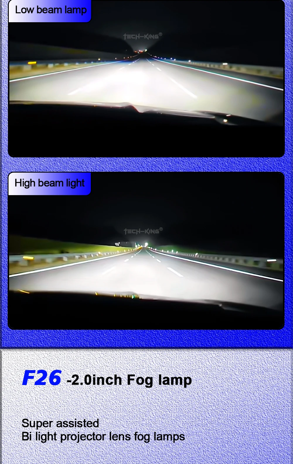 Wholesale High Quality Led Lenses Fog Lamp Bi Led Projector Lens Headlights Headlamps Car Accessories for Car 2.0 Inch 45W