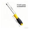 Five-inch cross-head screwdriver