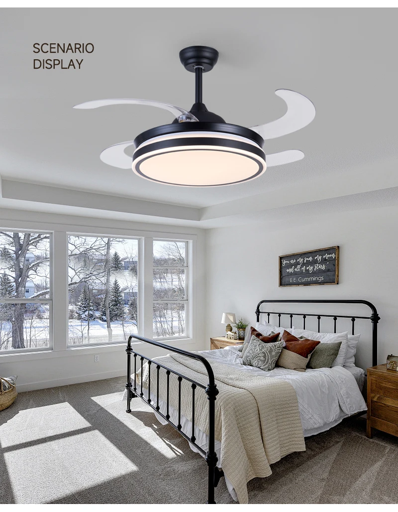 Ceiling Fan, 42'', Abs, LED - detail 18