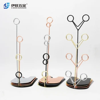 YIWANG Metal POP Advertising Card Clip Holder Stand Price Tag Display Label Sign Clip For Supermarket Bread Shop