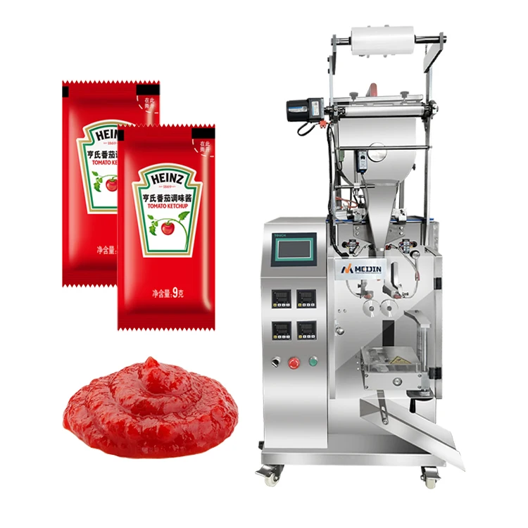 Electric Milk Tea Sealing Machine Sauce Packaging Perfume Spaghetti Ketchup Packing Sugar 1kg Vacuum