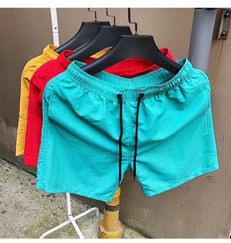 Maillot de bain personnalisé en Polyester pour hommes, maillot de bain court, planche solide, short de plage, été, 579_voghion.com