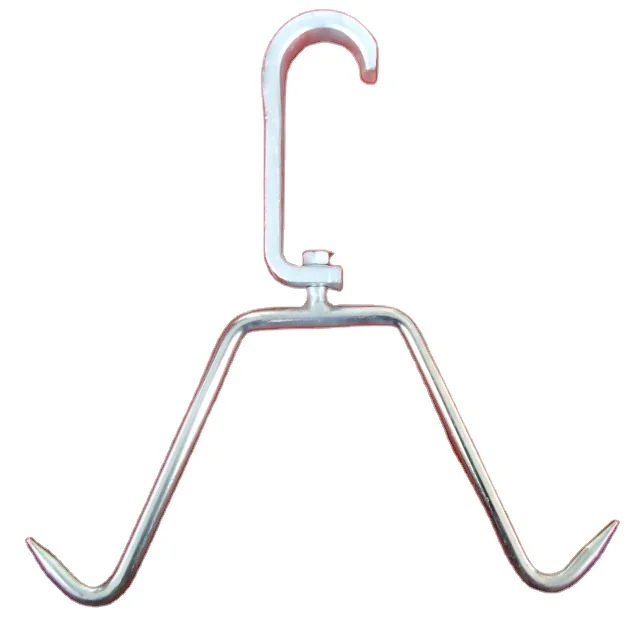 Slaughterhouse slaughter line pulley hook