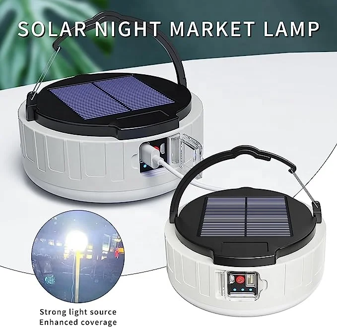 Taikoo Camping Lanterns Rechargeable Portable Usb Solar Lamp Hanging