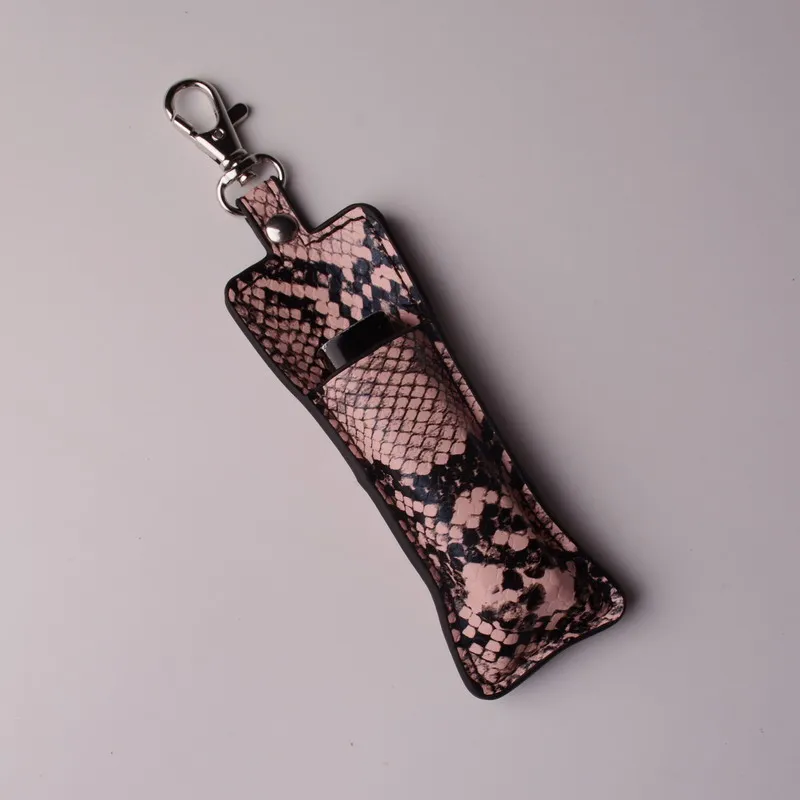Wholesale Fashion Colorized Lipstick Chapstick Holder Bag Keychain Jewelry  Key Chain Gifts Accessories Lip Balm Lipsticks Keyring From m.