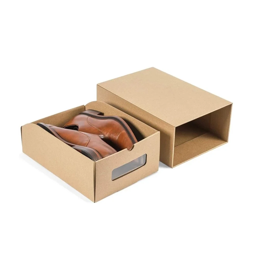 定制运动男鞋女鞋安全凉鞋包装拖鞋凉鞋纸鞋盒包装盒礼品鞋盒 - buy