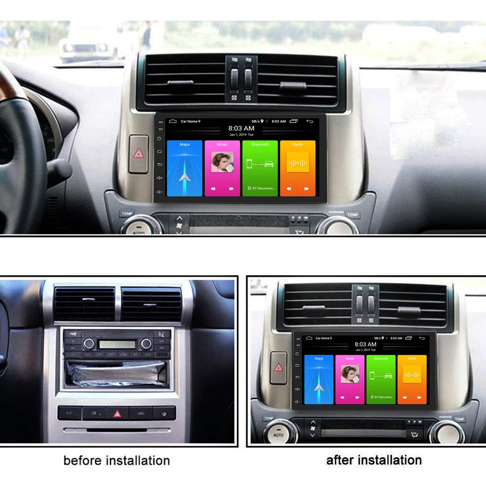 Android 10 System 7 Inch Cheap Double Retro Touch Screen Joying Player Nitro Control Tape 2 Din 2din Mp3 Usb Antenna Car Radio