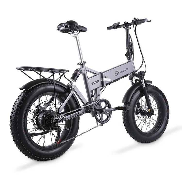 電動アシスト自転車　Shengmilo MX21 Eバイク SHENGMILO Mx21 電動ファットバイク 48V 500W 折りたたみ自転車